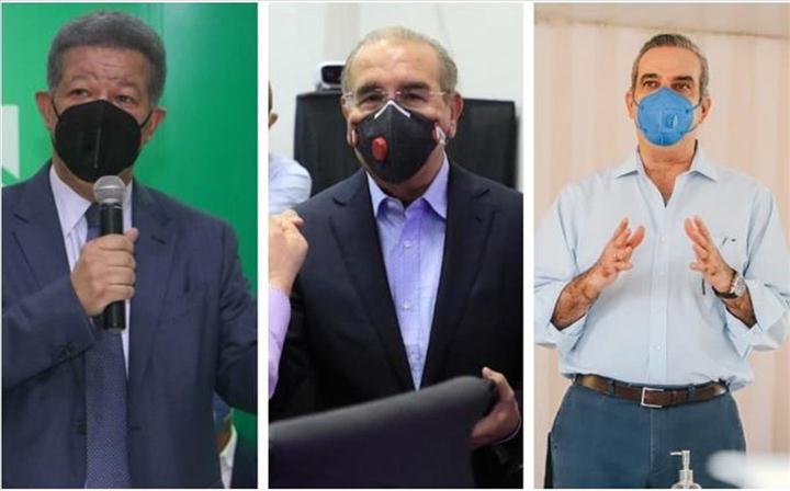 Leonel, danilo y abinader